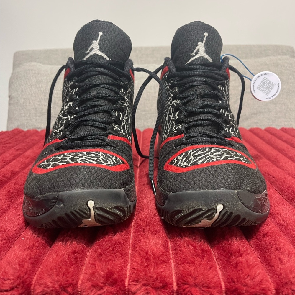 Jordan XX9 “Black/Gym Red Elephant Print” – Size 10.5 Preowned (Great Condition)